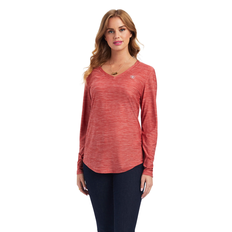 Ariat Women's Laguna Long Sleeve Top - Bossa Nova